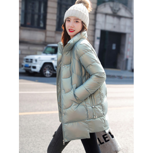 免洗棉襖女2025新款冬季洋氣羽絨棉服韓版寬松輕薄棉衣外套中長款 免洗棉襖女2025新款冬季洋氣羽絨棉服韓版寬松輕薄棉衣外套中長款