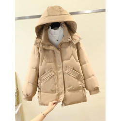 羽絨棉服女2025年新款時尚寬松爆款棉衣韓版百搭冬季加厚棉襖外套