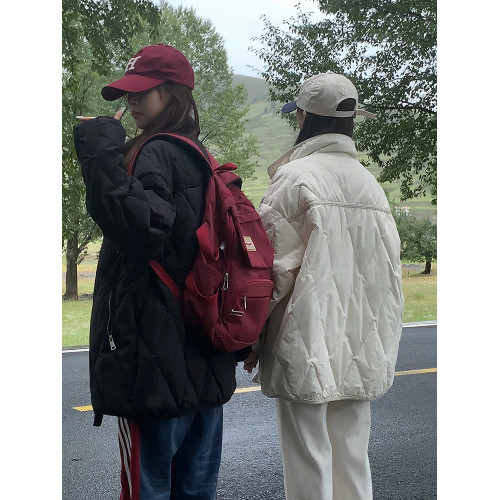 冬天外套女新款2025爆款超好看羽絨棉服菱格棉衣短款輕薄棉襖學生 冬天外套女新款2025爆款超好看羽絨棉服菱格棉衣短款輕薄棉襖學生