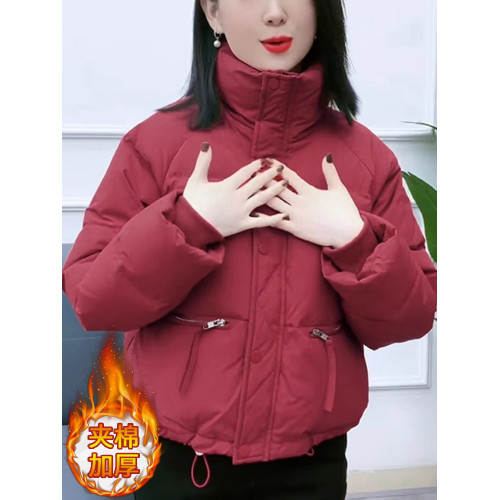 小個子羽絨棉服女短款冬季2025新款棉衣高級感加厚保暖麵包服外套 小個子羽絨棉服女短款冬季2025新款棉衣高級感加厚保暖麵包服外套