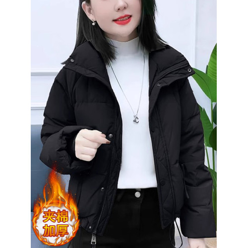 小個子羽絨棉服女短款冬季2025新款棉衣高級感加厚保暖麵包服外套 小個子羽絨棉服女短款冬季2025新款棉衣高級感加厚保暖麵包服外套