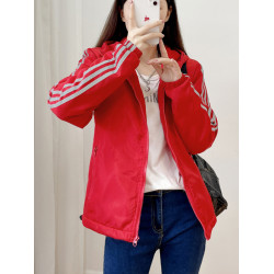 初冬二棉棉衣加棉外套女大碼寬松百搭胖mm薄棉連帽棉服夾克薄棉襖