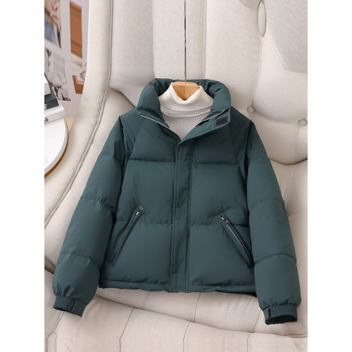 短款棉衣女2025年新款冬季立領羽絨棉服小個子棉襖麵包服加厚外套