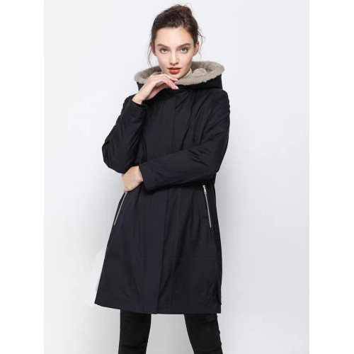冬季大碼韓版加絨加厚派克棉衣棉服女內膽仿羊剪絨休閒寬松大衣厚 冬季大碼韓版加絨加厚派克棉衣棉服女內膽仿羊剪絨休閒寬松大衣厚
