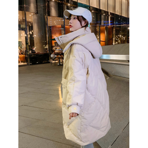 oversize麵包服羽絨棉衣棉服女冬季外套中長款厚棉襖2025年新款潮 oversize麵包服羽絨棉衣棉服女冬季外套中長款厚棉襖2025年新款潮