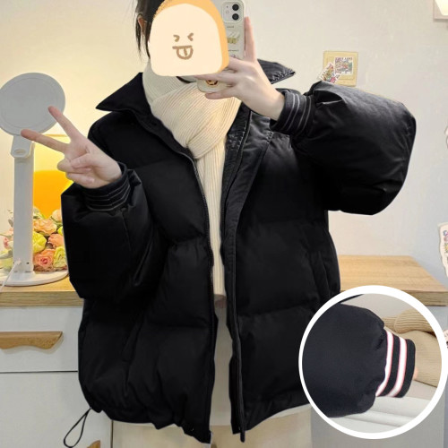 女大童羽絨服冬季2025新款外套學院風洋氣保暖初中生加厚短款棉服 女大童羽絨服冬季2025新款外套學院風洋氣保暖初中生加厚短款棉服