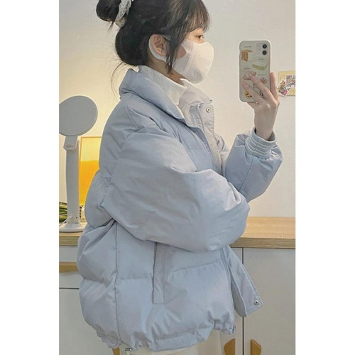 女大童羽絨服冬季2025新款外套學院風洋氣保暖初中生加厚短款棉服 女大童羽絨服冬季2025新款外套學院風洋氣保暖初中生加厚短款棉服