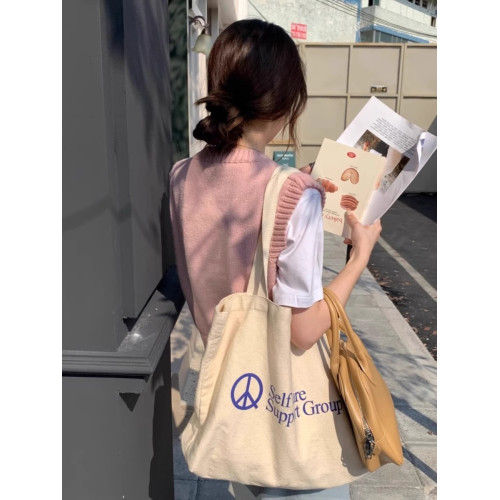 克萊因藍V領針織馬甲女款春秋外穿毛衣背心坎肩馬夾韓系曡穿上衣