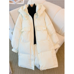 大碼女裝春季2026新款棉服外套中長款設計感時尚百搭寬鬆羽絨服潮