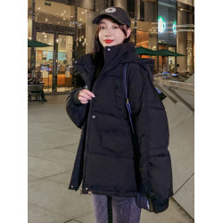 短款羽絨棉衣麵包服棉服女韓系寬松秋冬季外套厚棉襖2025年新款潮