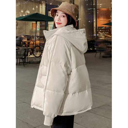 短款羽絨棉衣麵包服棉服女韓系寬松秋冬季外套厚棉襖2025年新款潮 短款羽絨棉衣麵包服棉服女韓系寬松秋冬季外套厚棉襖2025年新款潮