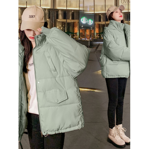 短款羽絨棉衣麵包服棉服女韓系寬松秋冬季外套厚棉襖2025年新款潮 短款羽絨棉衣麵包服棉服女韓系寬松秋冬季外套厚棉襖2025年新款潮