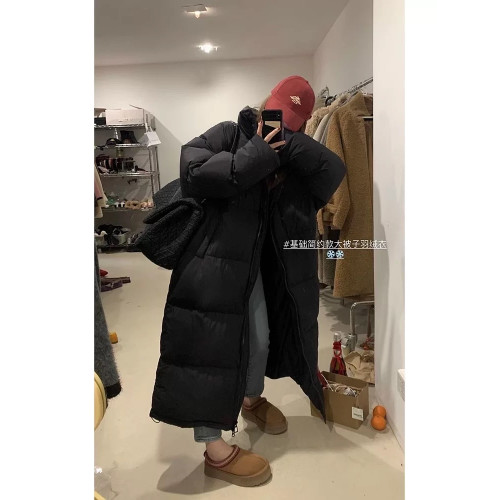 大被子羽絨棉服女2025年新款冬季超長款過膝棉襖棉衣加厚冬裝外套 大被子羽絨棉服女2025年新款冬季超長款過膝棉襖棉衣加厚冬裝外套