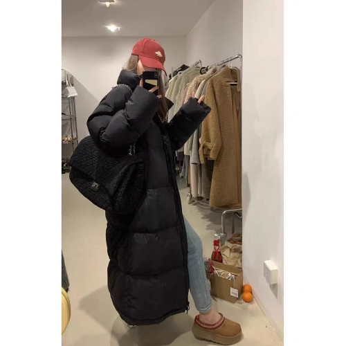 大被子羽絨棉服女2025年新款冬季超長款過膝棉襖棉衣加厚冬裝外套 大被子羽絨棉服女2025年新款冬季超長款過膝棉襖棉衣加厚冬裝外套