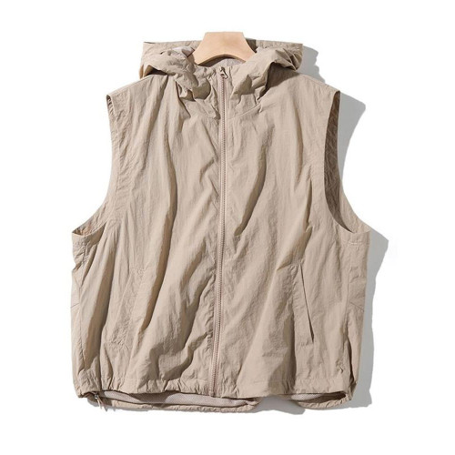 2025夏季新款女士時尚洋氣沖鋒衣馬甲外套減齡顯瘦輕薄背心馬夾潮 2025夏季新款女士時尚洋氣沖鋒衣馬甲外套減齡顯瘦輕薄背心馬夾潮