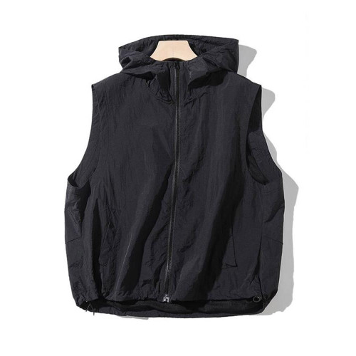 2025夏季新款女士時尚洋氣沖鋒衣馬甲外套減齡顯瘦輕薄背心馬夾潮 2025夏季新款女士時尚洋氣沖鋒衣馬甲外套減齡顯瘦輕薄背心馬夾潮