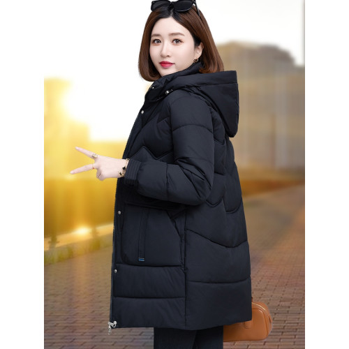 羽絨棉衣棉服女中長款2025冬季新款爆款冬裝大碼加厚保暖棉襖外套 羽絨棉衣棉服女中長款2025冬季新款爆款冬裝大碼加厚保暖棉襖外套
