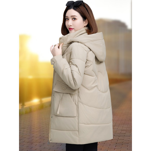 羽絨棉衣棉服女中長款2025冬季新款爆款冬裝大碼加厚保暖棉襖外套 羽絨棉衣棉服女中長款2025冬季新款爆款冬裝大碼加厚保暖棉襖外套