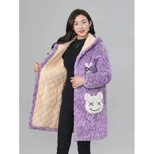 冬加絨加厚女棉服冬季外套保暖媽媽裝寬松大碼棉襖罩衣中老年女裝 冬加絨加厚女棉服冬季外套保暖媽媽裝寬松大碼棉襖罩衣中老年女裝