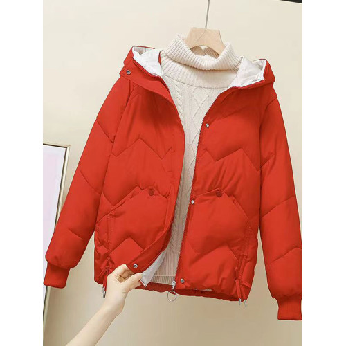 羽絨棉服女冬季2025新款韓版寬松小個子棉襖加厚時尚短款棉衣外套 羽絨棉服女冬季2025新款韓版寬松小個子棉襖加厚時尚短款棉衣外套