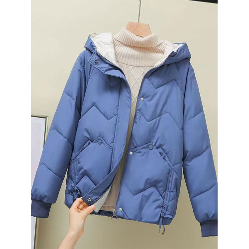 羽絨棉服女冬季2025新款韓版寬松小個子棉襖加厚時尚短款棉衣外套 羽絨棉服女冬季2025新款韓版寬松小個子棉襖加厚時尚短款棉衣外套