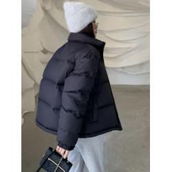 2025冬季羽絨棉服女裝韓版短款寬松大碼棉祆上衣外套網紅棉衣ins