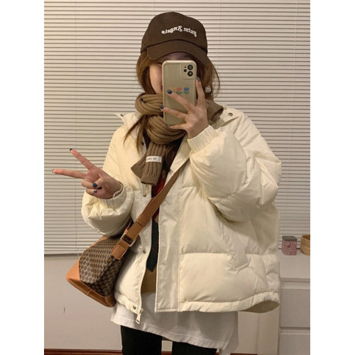 2025冬季羽絨棉服女裝韓版短款寬松大碼棉祆上衣外套網紅棉衣ins 2025冬季羽絨棉服女裝韓版短款寬松大碼棉祆上衣外套網紅棉衣ins