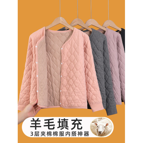 青少年棉衣內膽初中生高中生女校服神器內搭打底保暖棉襖居家棉服 青少年棉衣內膽初中生高中生女校服神器內搭打底保暖棉襖居家棉服