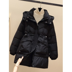 大碼今年流行爆款棉襖女冬季2025新款胖MM高級感羽絨棉服棉衣外套