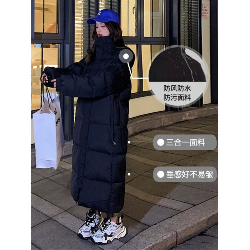 反季羽絨棉服女中長款過膝2025年冬季新款韓版棉襖外套厚棉衣爆款 反季羽絨棉服女中長款過膝2025年冬季新款韓版棉襖外套厚棉衣爆款