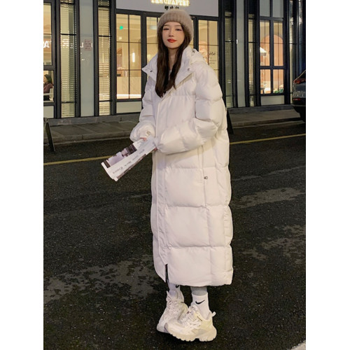 反季羽絨棉服女中長款過膝2025年冬季新款韓版棉襖外套厚棉衣爆款 反季羽絨棉服女中長款過膝2025年冬季新款韓版棉襖外套厚棉衣爆款