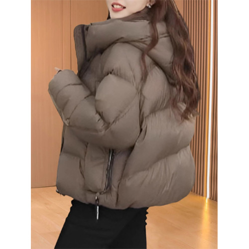 短款棉服外套女2025新款爆款冬小個子連帽棉衣百搭加厚保暖麵包服 短款棉服外套女2025新款爆款冬小個子連帽棉衣百搭加厚保暖麵包服