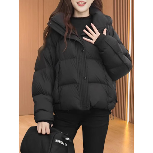 短款棉服外套女2025新款爆款冬小個子連帽棉衣百搭加厚保暖麵包服 短款棉服外套女2025新款爆款冬小個子連帽棉衣百搭加厚保暖麵包服