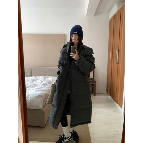 長款羽絨棉服女2025年新款冬季中長款長過膝棉襖棉衣加厚冬裝外套