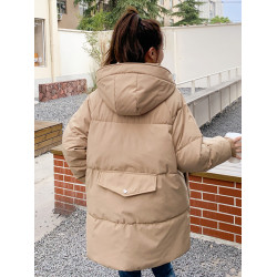 加厚麵包服羽絨棉衣棉服女韓系寬松中長款冬季外套棉襖2025年新款