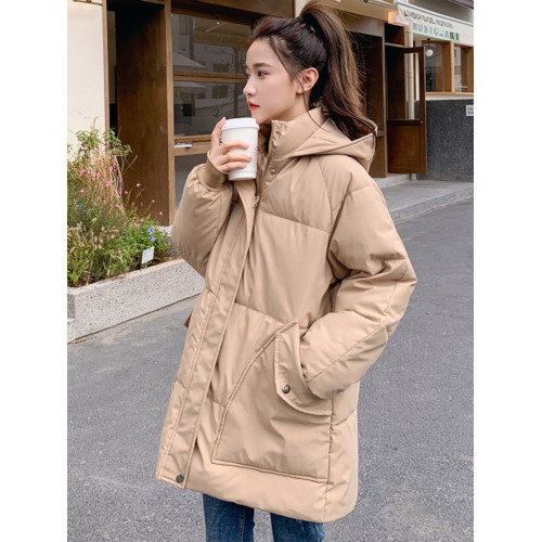 加厚麵包服羽絨棉衣棉服女韓系寬松中長款冬季外套棉襖2025年新款