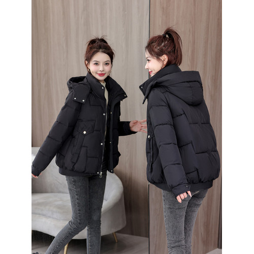 冬季保暖棉服女短款時尚洋氣新款顯瘦棉衣韓版百搭加厚棉襖外套潮