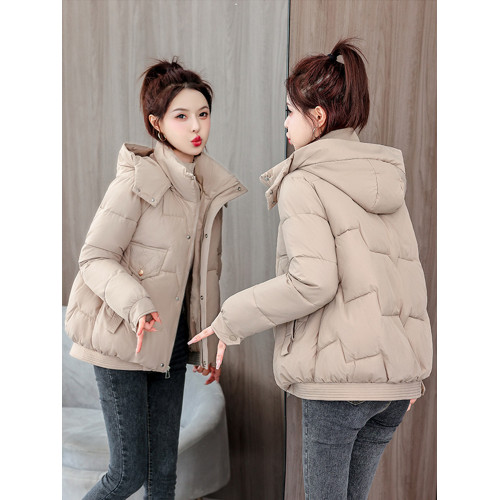 冬季保暖棉服女短款時尚洋氣新款顯瘦棉衣韓版百搭加厚棉襖外套潮