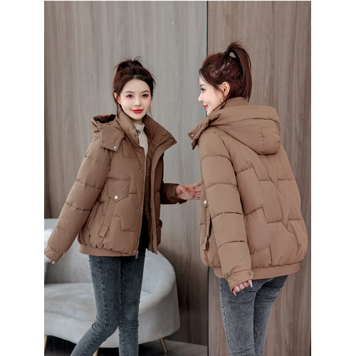 冬季保暖棉服女短款時尚洋氣新款顯瘦棉衣韓版百搭加厚棉襖外套潮