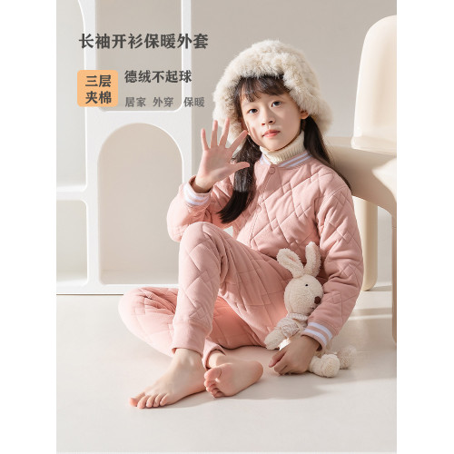 中小學生校服神器棉衣內膽兒童冬季內搭保暖套裝初中生青少年加厚 中小學生校服神器棉衣內膽兒童冬季內搭保暖套裝初中生青少年加厚