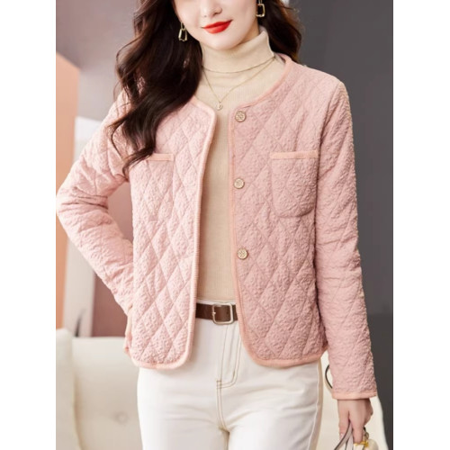 小香風輕薄棉衣外套女冬季2025新款洋氣減齡修身顯瘦棒球服小棉襖 小香風輕薄棉衣外套女冬季2025新款洋氣減齡修身顯瘦棒球服小棉襖