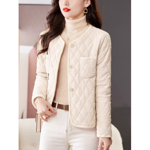 小香風輕薄棉衣外套女冬季2025新款洋氣減齡修身顯瘦棒球服小棉襖 小香風輕薄棉衣外套女冬季2025新款洋氣減齡修身顯瘦棒球服小棉襖