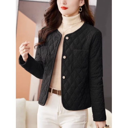 小香風輕薄棉衣外套女冬季2025新款洋氣減齡修身顯瘦棒球服小棉襖 小香風輕薄棉衣外套女冬季2025新款洋氣減齡修身顯瘦棒球服小棉襖