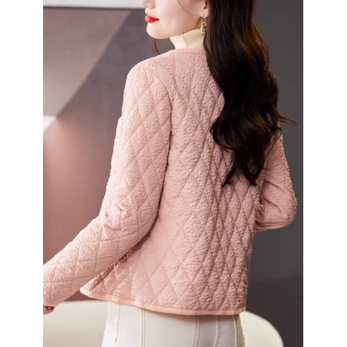 小香風輕薄棉衣外套女冬季2025新款洋氣減齡修身顯瘦棒球服小棉襖 小香風輕薄棉衣外套女冬季2025新款洋氣減齡修身顯瘦棒球服小棉襖