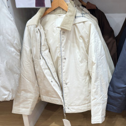 女裝空氣棉服短茄克/夾克25秋冬新款上衣連帽外套保暖棉衣R479764