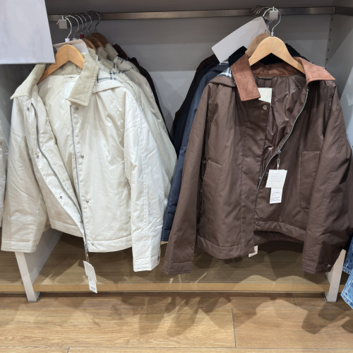 女裝空氣棉服短茄克/夾克25秋冬新款上衣連帽外套保暖棉衣R479764 女裝空氣棉服短茄克/夾克25秋冬新款上衣連帽外套保暖棉衣R479764