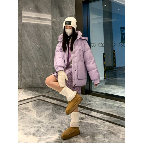 oversize麵包服短款羽絨棉衣棉服女2025年新款潮秋冬季外套厚棉襖 oversize麵包服短款羽絨棉衣棉服女2025年新款潮秋冬季外套厚棉襖