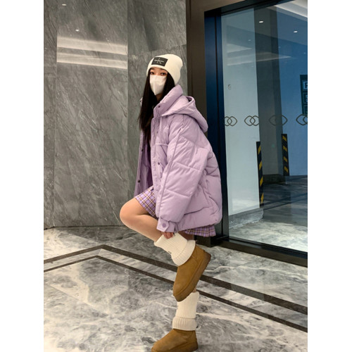 oversize麵包服短款羽絨棉衣棉服女2025年新款潮秋冬季外套厚棉襖 oversize麵包服短款羽絨棉衣棉服女2025年新款潮秋冬季外套厚棉襖