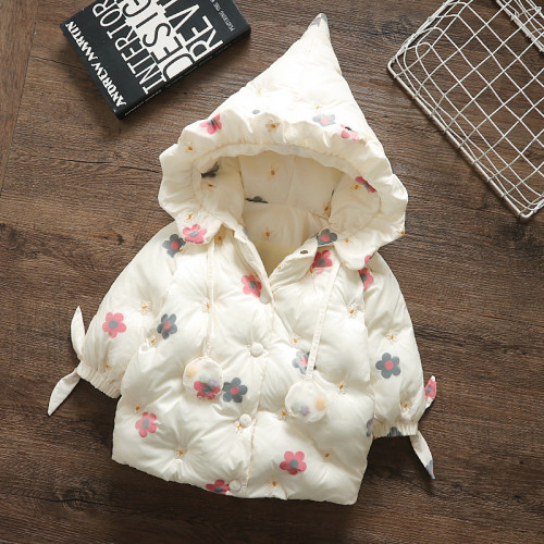 秋冬女寶寶棉衣嬰兒冬裝嬰幼兒棉服短外套洋氣加厚棉襖網紅炸街潮