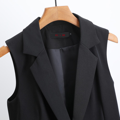 馬甲2025年新款女春秋裝外穿百搭韓版西裝女士春季馬夾背心女外搭 馬甲2025年新款女春秋裝外穿百搭韓版西裝女士春季馬夾背心女外搭